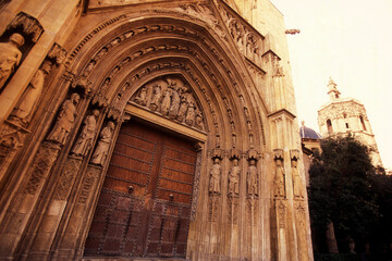 SPAIN VALENCIA OLD TOWN CATHEDRAL