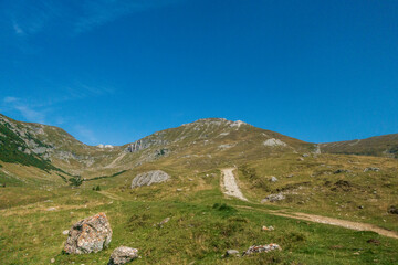 View from Bucegi mountains, Romania, Bucegi National Park