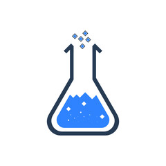 Laboratory Beaker Icon | Test Tube Icon | Research Icon