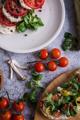 Mozzarella salad