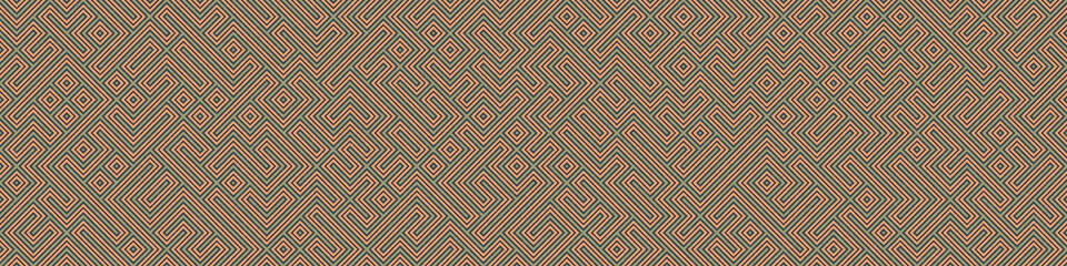 Abstract Geometric Pattern generative computational art illustration