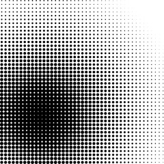 black  dots on white