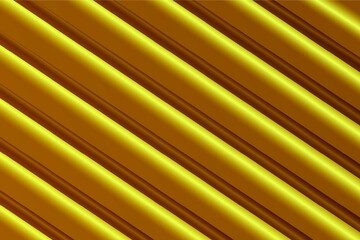Obraz premium Elegant 3d gold stripes background. Abstract background with gold stripes texture. Gold stripy backdrop. Luxury and premium concept. Abstract template geometric gold diagonal background. Vector illust