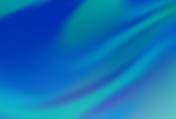 Light BLUE vector blurred bright texture.