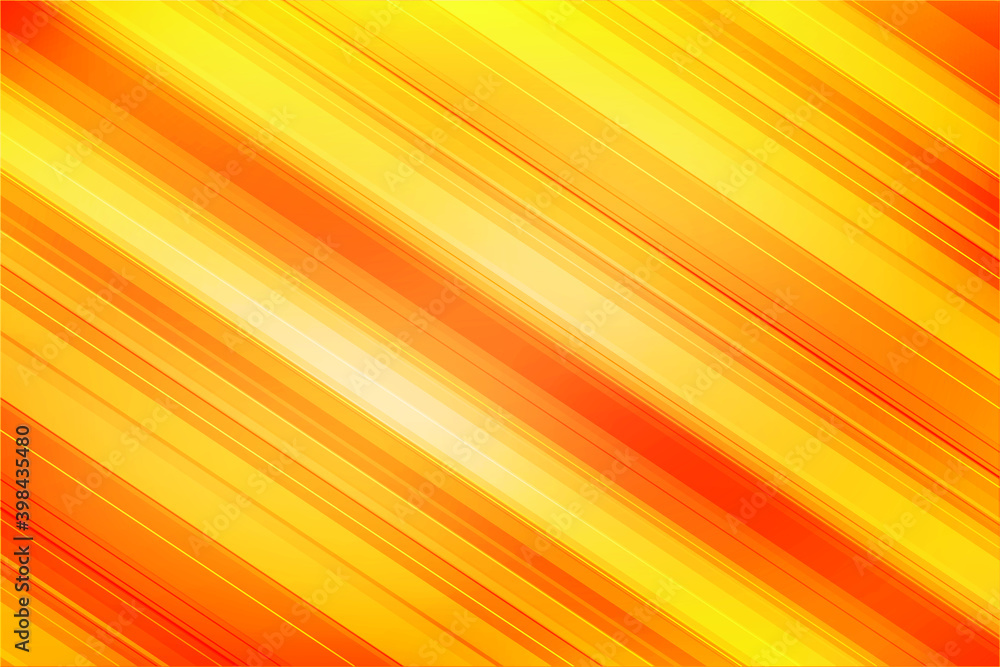 Poster abstract yellow and orange colored background with diagonal stripes. abstract diagonal lines striped
