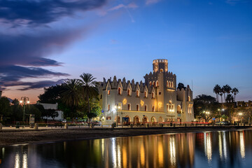 The old government building in Kos island Greece 
