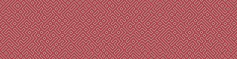 Abstract Geometric Pattern generative computational art illustration