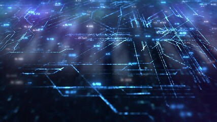 Technology Table with Data Connections - Powered by Adobe