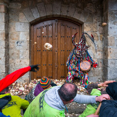 JARRAMPLAS, Carnival, Piornal, Jerte Valley, Cáceres, Extremadura, Spain, Europe