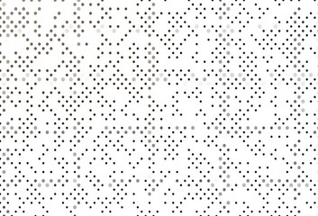 Light Black vector backdrop with dots.