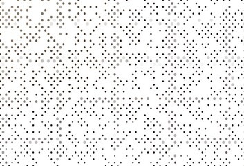 Light Black vector backdrop with dots.