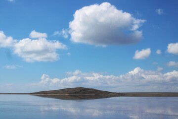 clouds over the lake
облака над соленым озером, Крым