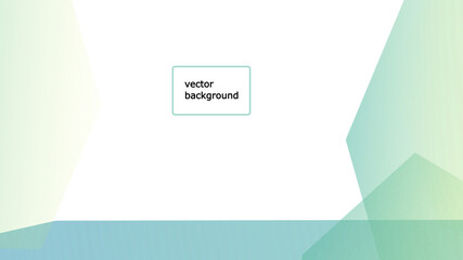 Geometric banner design template. Minimalistic blue and white abstract business concept vector background