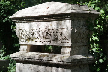 Jewish cemetery, budapest, hungary, tumbs