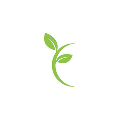 Leaf  ecology Logo Template vector symbol nature