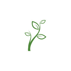Leaf  ecology Logo Template vector symbol nature