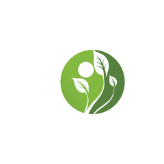 Leaf  ecology Logo Template vector symbol nature
