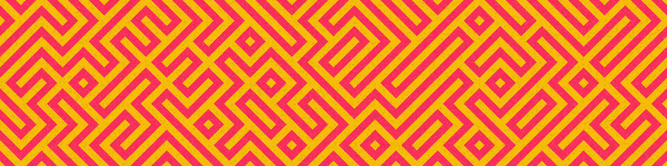 Abstract Geometric Pattern generative computational art illustration