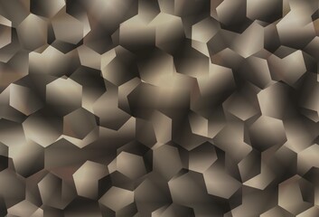 Light Gray vector abstract mosaic background.
