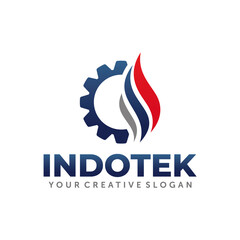 Gas and Oil Logo. Energy Logo design Vector