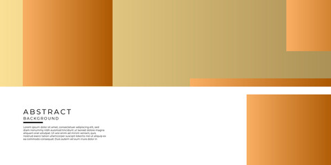 Fototapeta premium White brown gold presentations templates. Annual report, leaflet, book cover design. Brochure layout, flyer template design. Corporate report, advertising template in vector Illustration.