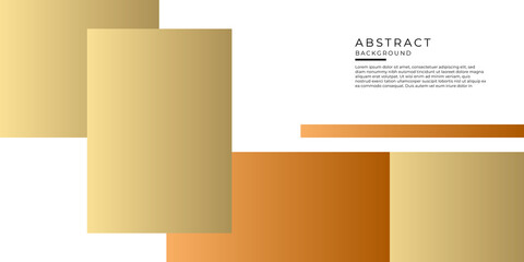 White brown gold presentations templates. Annual report, leaflet, book cover design. Brochure layout, flyer template design. Corporate report, advertising template in vector Illustration.