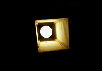 Light in the square box