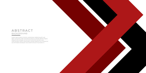 Futuristic abstract red and black tech background with arrow line. Modern frame design for background. Vector design modern digital technology concept for wallpaper, business banner template 