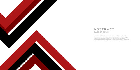 Illustration of abstract red and black tech background with arrow line. Modern frame design for background. Vector design modern digital technology concept for wallpaper, business banner template 