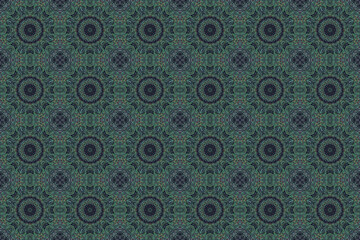 Green abstract leaf backgroudn with round shape