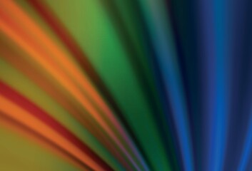 Dark Blue, Yellow vector colorful abstract background.