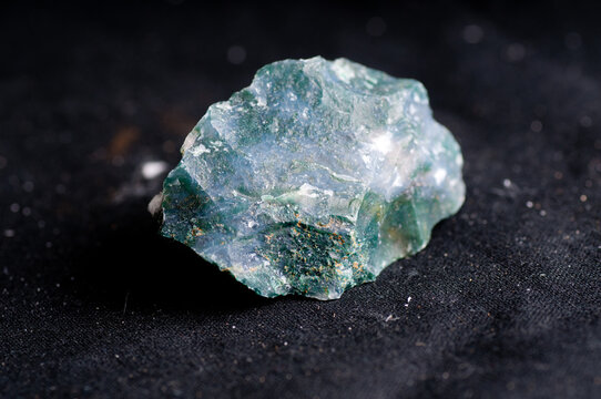 moss agate crystal mineral