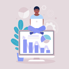 Business analysis concept