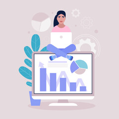 Business analysis concept