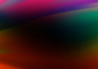 Dark Multicolor, Rainbow vector abstract bokeh pattern. Creative illustration in halftone style with gradient. A completely new template for your design.