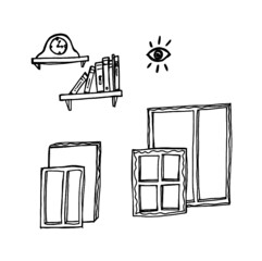 Hand drawn illustration creative