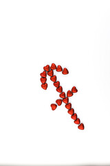 Heart arrow on Valentine's Day