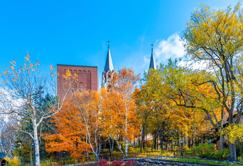 Holy Hill - Basilica and National Shrine of Mary Help of Christians in Wisconsin of USA