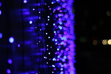 abstract background with lights