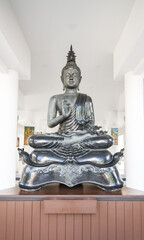 Silver buddha