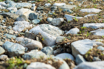Naklejka na ściany i meble Rocks in Bucegi Mountains, Bucegi National Park, Romania