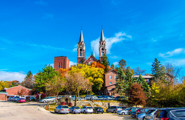 Fototapeta premium Holy Hill - Basilica and National Shrine of Mary Help of Christians in Wisconsin of USA