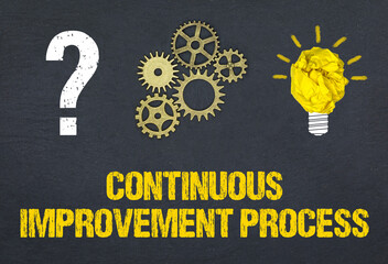 Obraz premium Continuous Improvement Process 