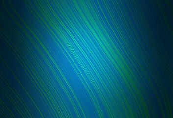 Dark BLUE vector abstract blurred background.