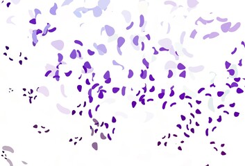 Light purple vector backdrop with abstract shapes.