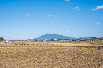 Landscape: Mountain Tsukuba in Ibaraki Prefecture, Japan
