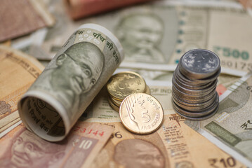 Indian currency and Coins