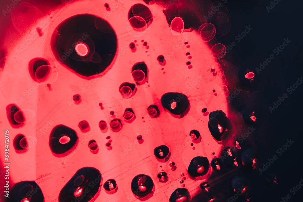 Aufkleber Beautiful bokeh abstract colored  Background texture for design.