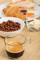Delicious homemade breakfast