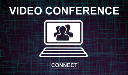 Concept of video conference